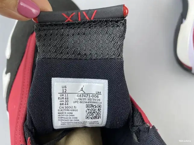 Reps TBK GYM RETRO TORO JORDAN AIR 14 RED 487471-006 0326